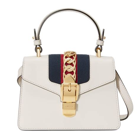 white gucci bag price|gucci white bag small.